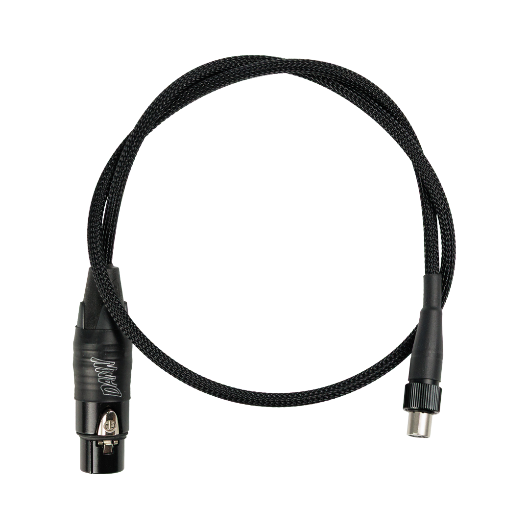 XLR to TA4F Adapter (Shure WA310 Upgrade)