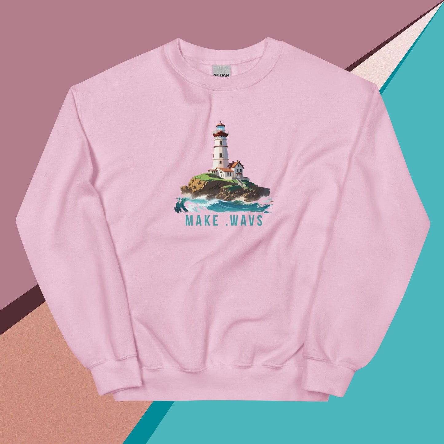 Make .WAVS Crew Neck Sweatshirt