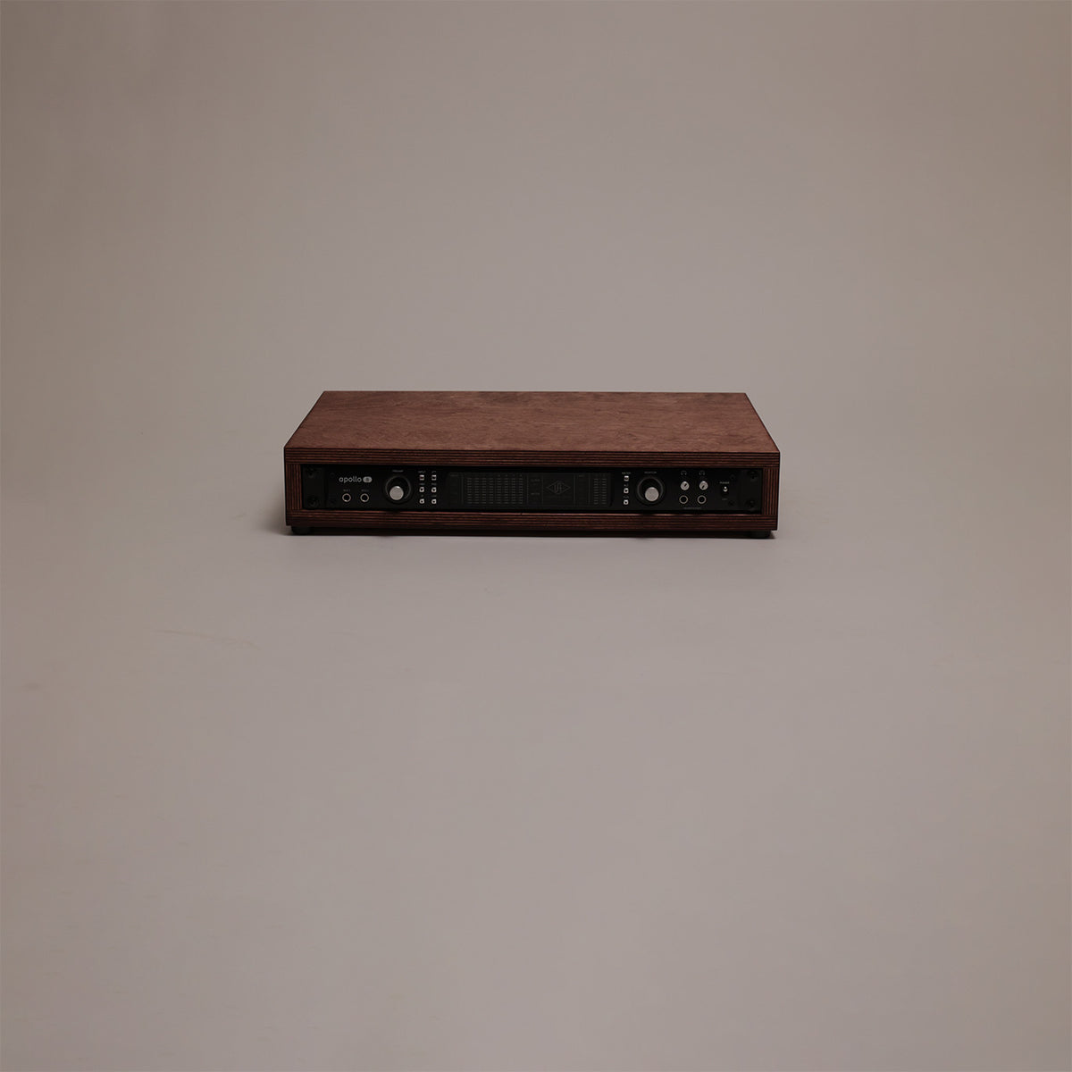 In-stock 1U studio rack, 12 inch deep, Caramel