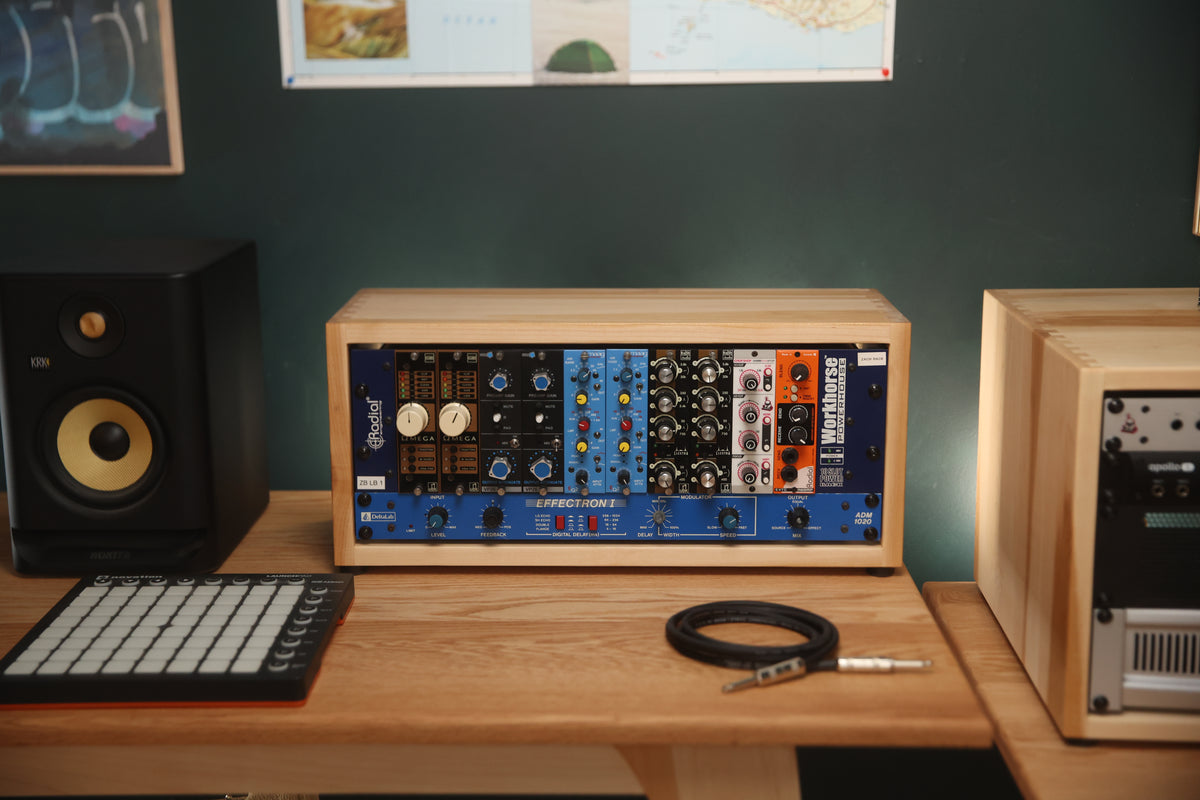 In Stock: Maple Heritage Series 4U Rack, 8" Deep