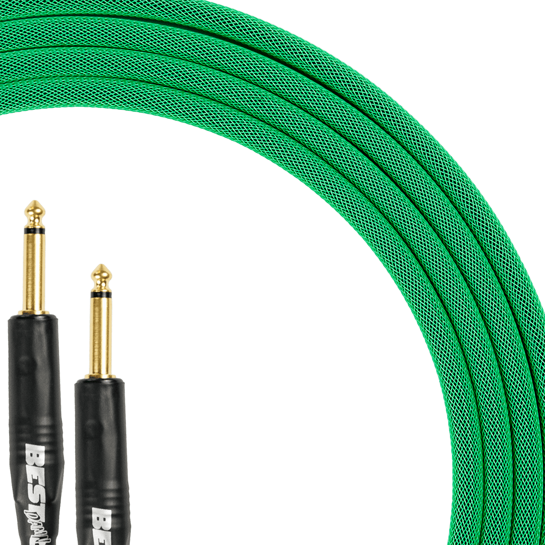 The Best Damn Instrument Cable - LIMITED EDITION SLIME GREEN