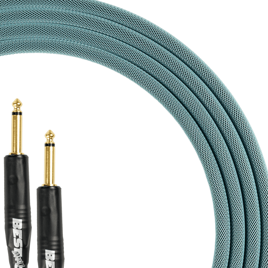 The Best Damn Instrument Cable - LIMITED EDITION STELLA BLUE