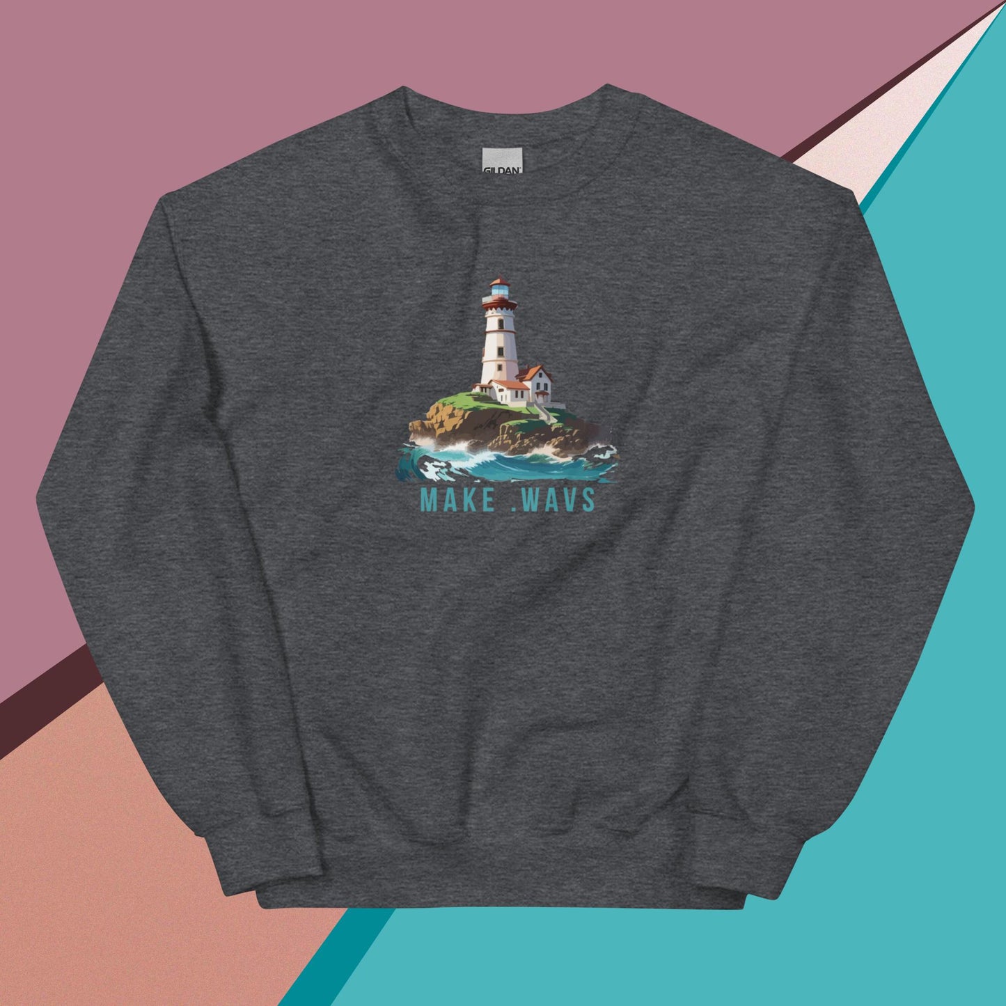 Make .WAVS Crew Neck Sweatshirt